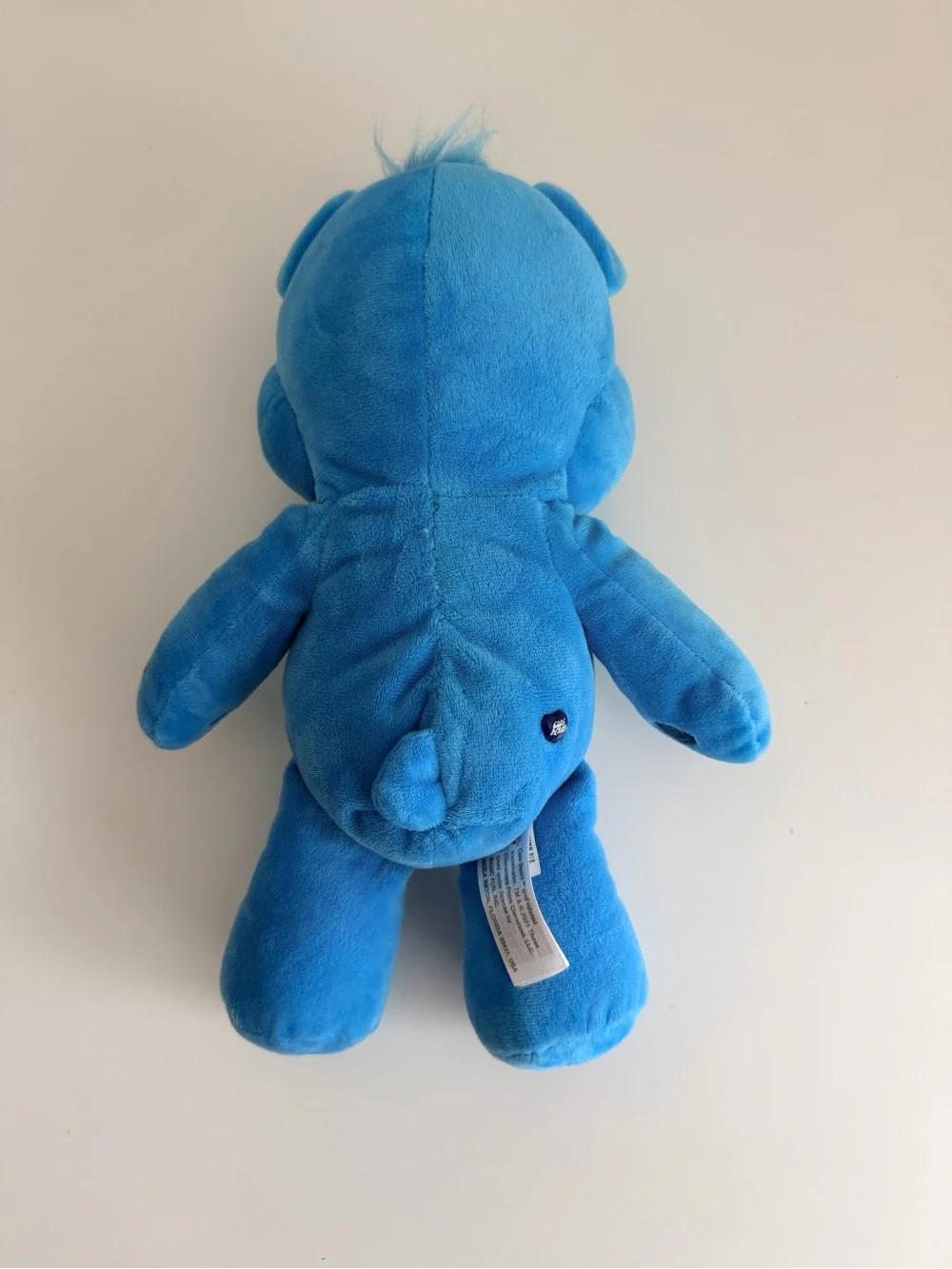 Care Bears Grumpy Bear Plush 14” Blue Stuffed Animal 2021 Basic Fun Soft Toy